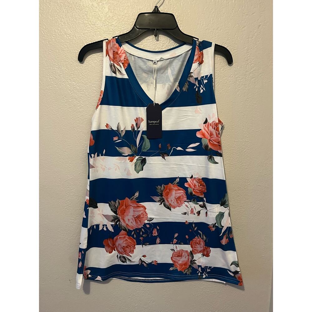 Sampeel Flower Tank Top size Medium